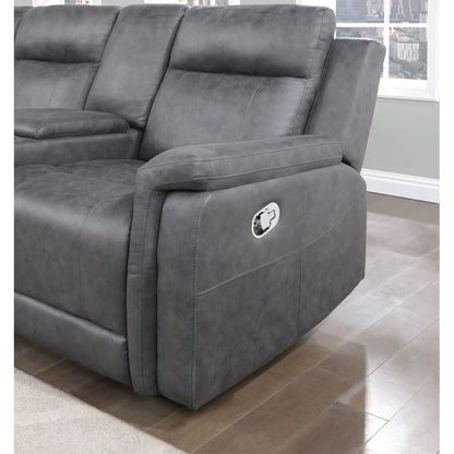 Eco Sectional Sofa in Greige for Modern Living