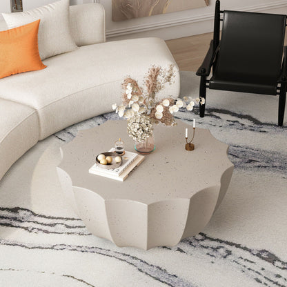 Modern Round Coffee Table for Patio or Deck