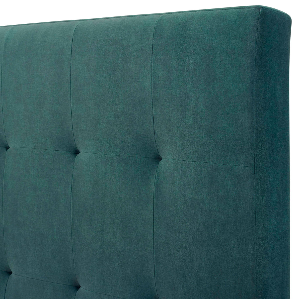 Tufted and Upholstered Platform Bed Frame