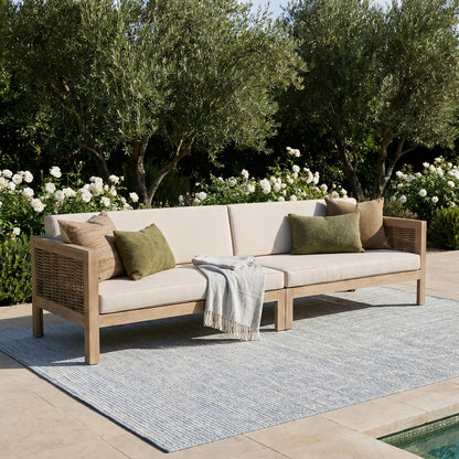 Premium Emir Acacia 4 Seater Sofa for Patio