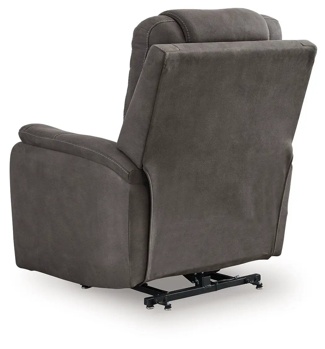 Snowfield power lift recliner gunmetal gray lift chair by Unique Piece Furniture on Tampa Home & Garden Store