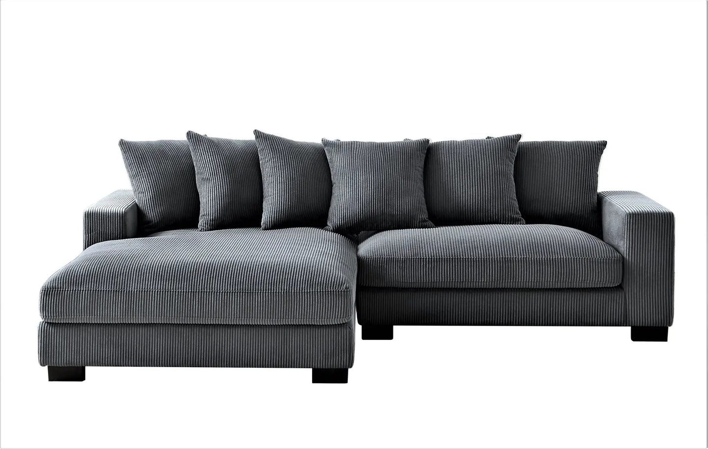 Luxe Oversized 2 Piece Sectional Sofa for Living