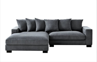 Luxe Oversized 2 Piece Sectional Sofa for Living