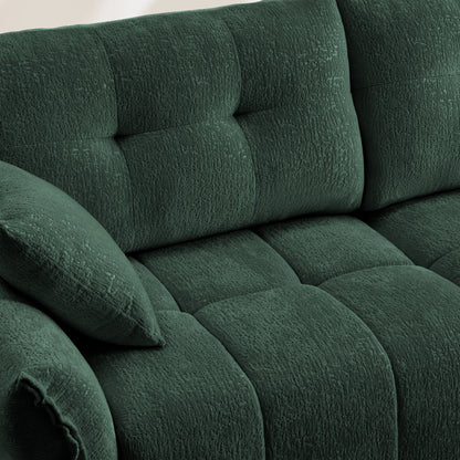 Modern Chenille Tufted Sofa for the Living Room