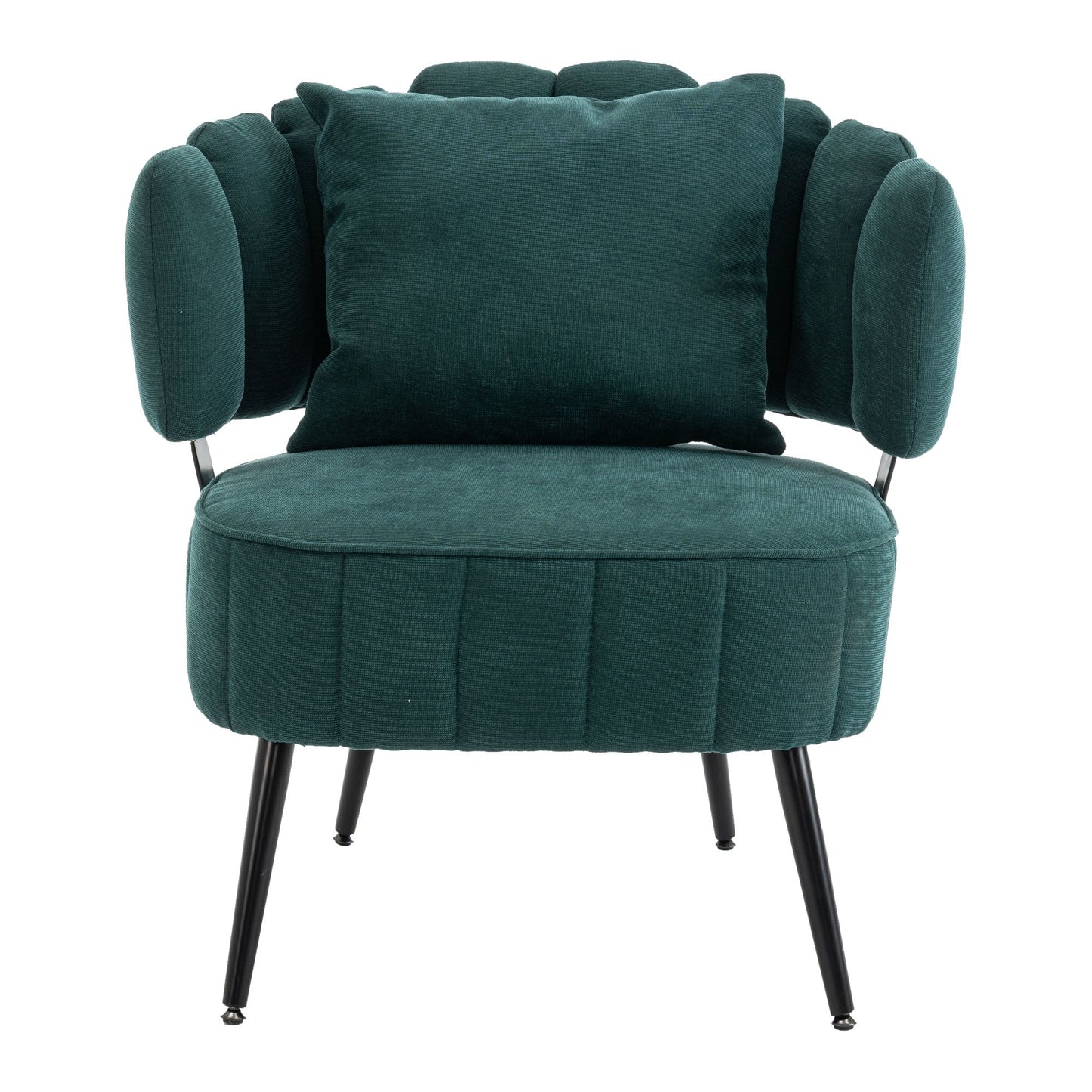 Decorative Chenille Tub Chair and Spring Seat