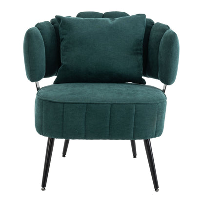 Decorative Chenille Tub Chair and Spring Seat