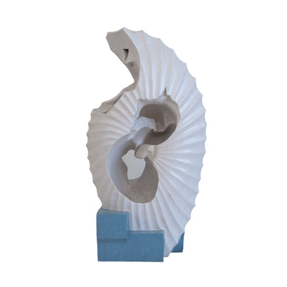 Abstract Water Fountain With Base and Night Light