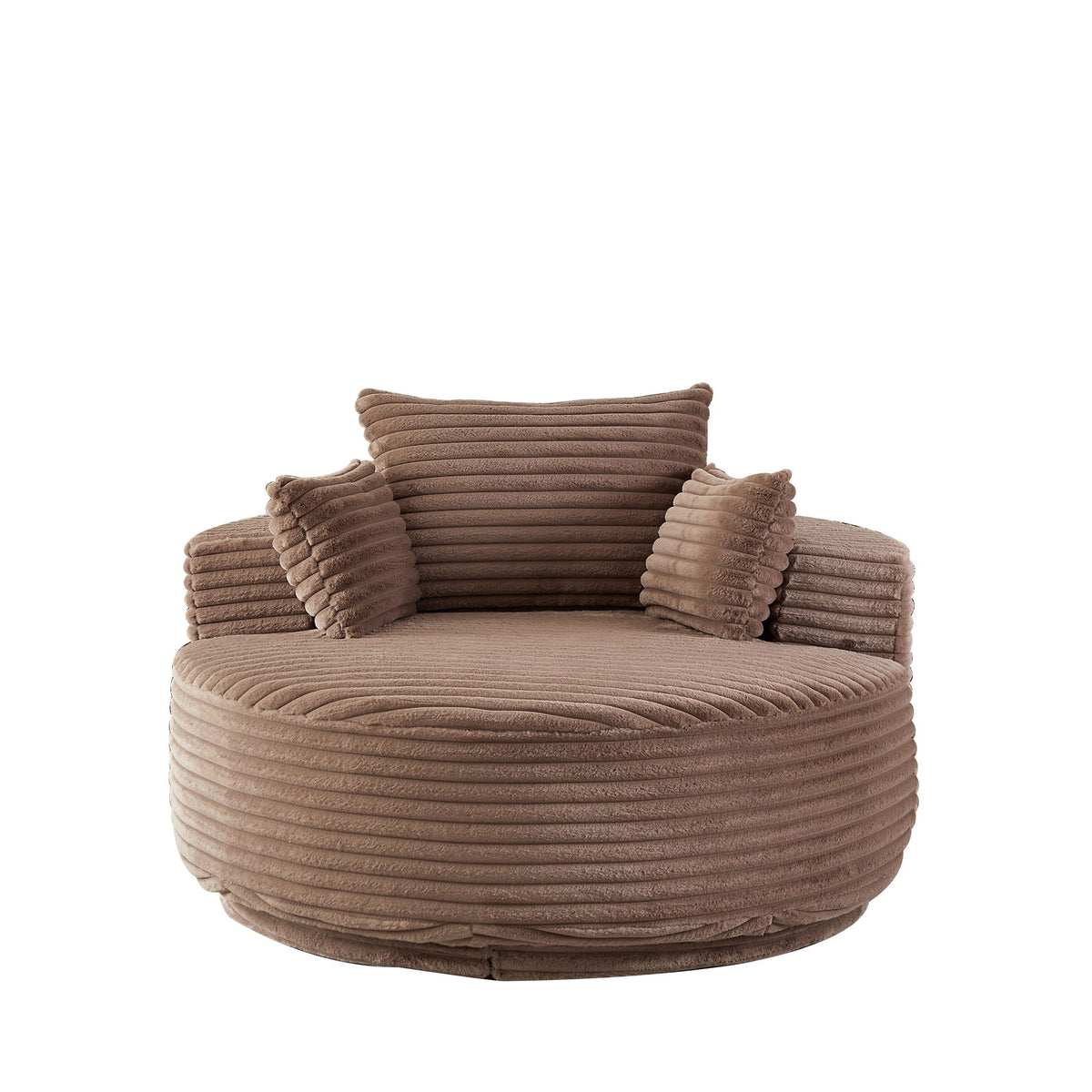 Modern Single Sofa and Swivel Sleeper Chair