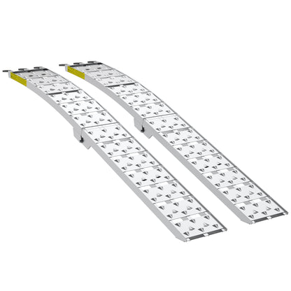 7.5ft heavy-duty aluminum loading ramp set for pickup truck beds, two diamond-plate ramps on Tampa Home & Garden Store