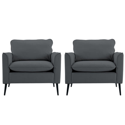 Nordic and Elegant Upholstered Sofa Chair