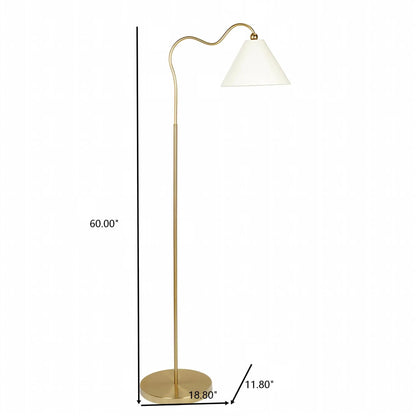 Majestic Ring Base Lamp With Triangle Drum Shade