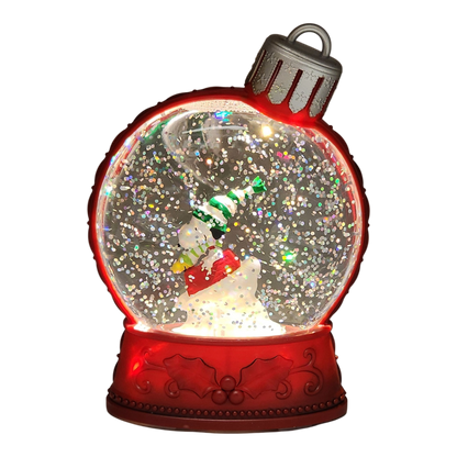 Peanuts Lighted Holiday Shimmer - Snoopy y Woodstock