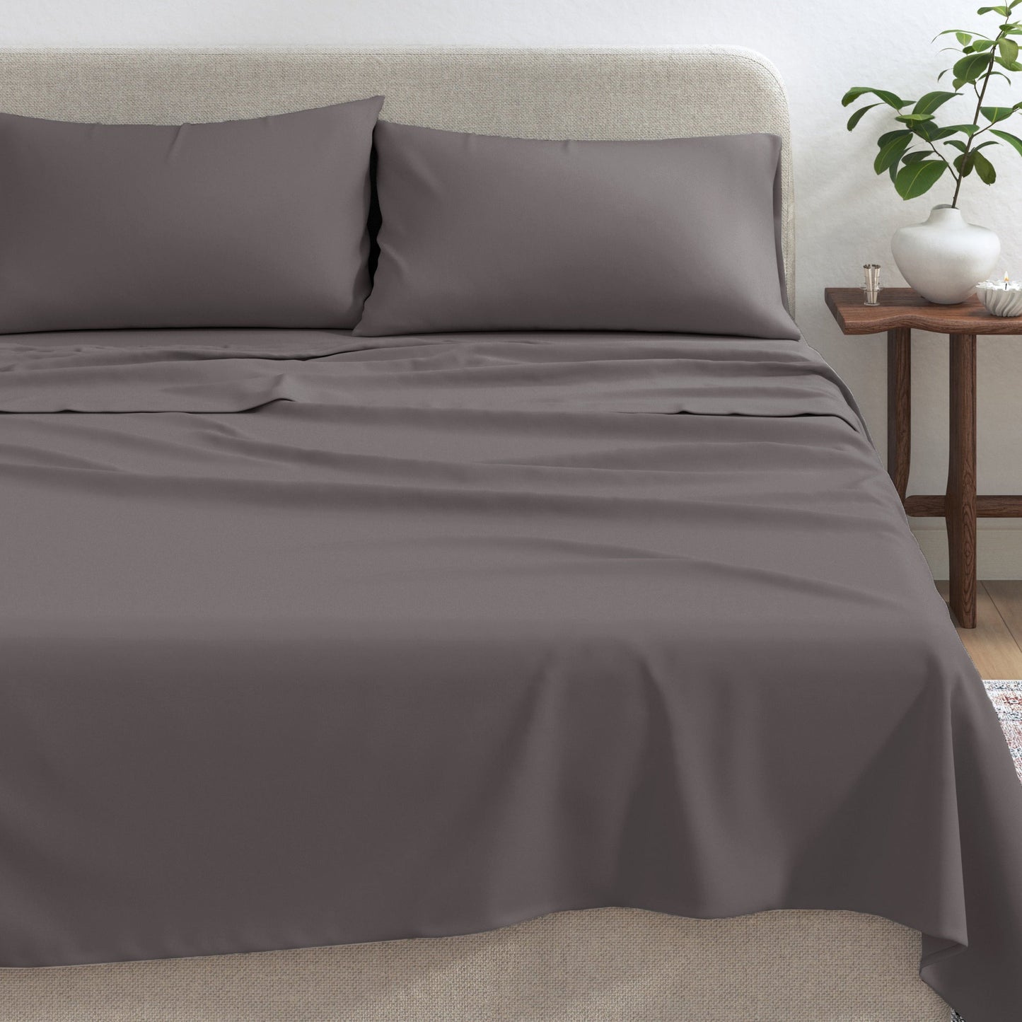 Breathable Viscose from Bamboo and Cotton Sheets