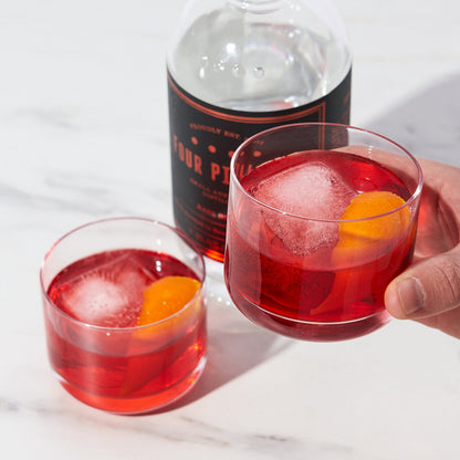 Raye Crystal Negroni Cocktail Glasses Set Of 4