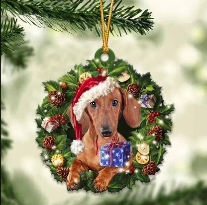 Car Pendant Sleeping Dog Angel Decor Hanging