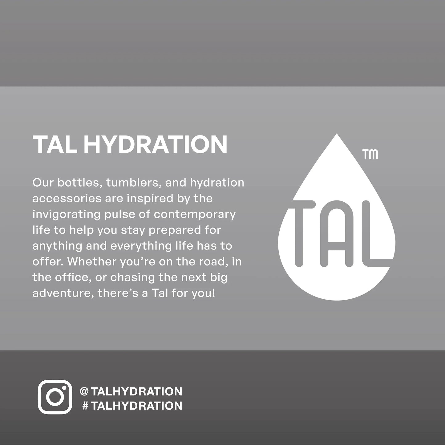 TAL Stainless Steel Wine Tumbler with Straw – 16 fl oz, White