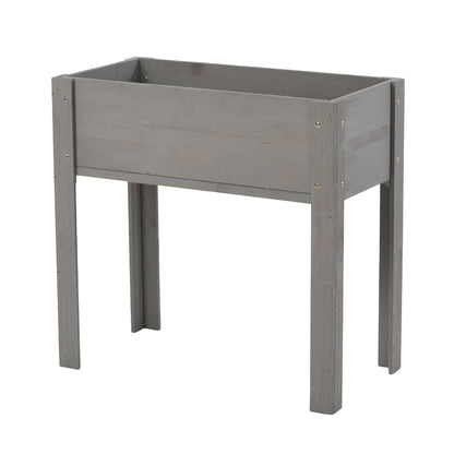 Raised Outdoor Garden Bed and Planter Box