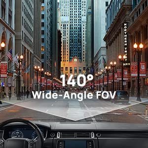 70mai Dash Cam M300 car dash cam with 1296P night vision and 140° wide-angle FOV on Tampa Home & Garden Store
