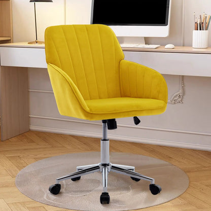 Adjustable Ergonomic Chair With Swivel Backrest