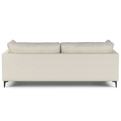 Ava upholstered sofa in beige fabric with back cushions by Unique Piece Furniture on Tampa Home & Garden Store