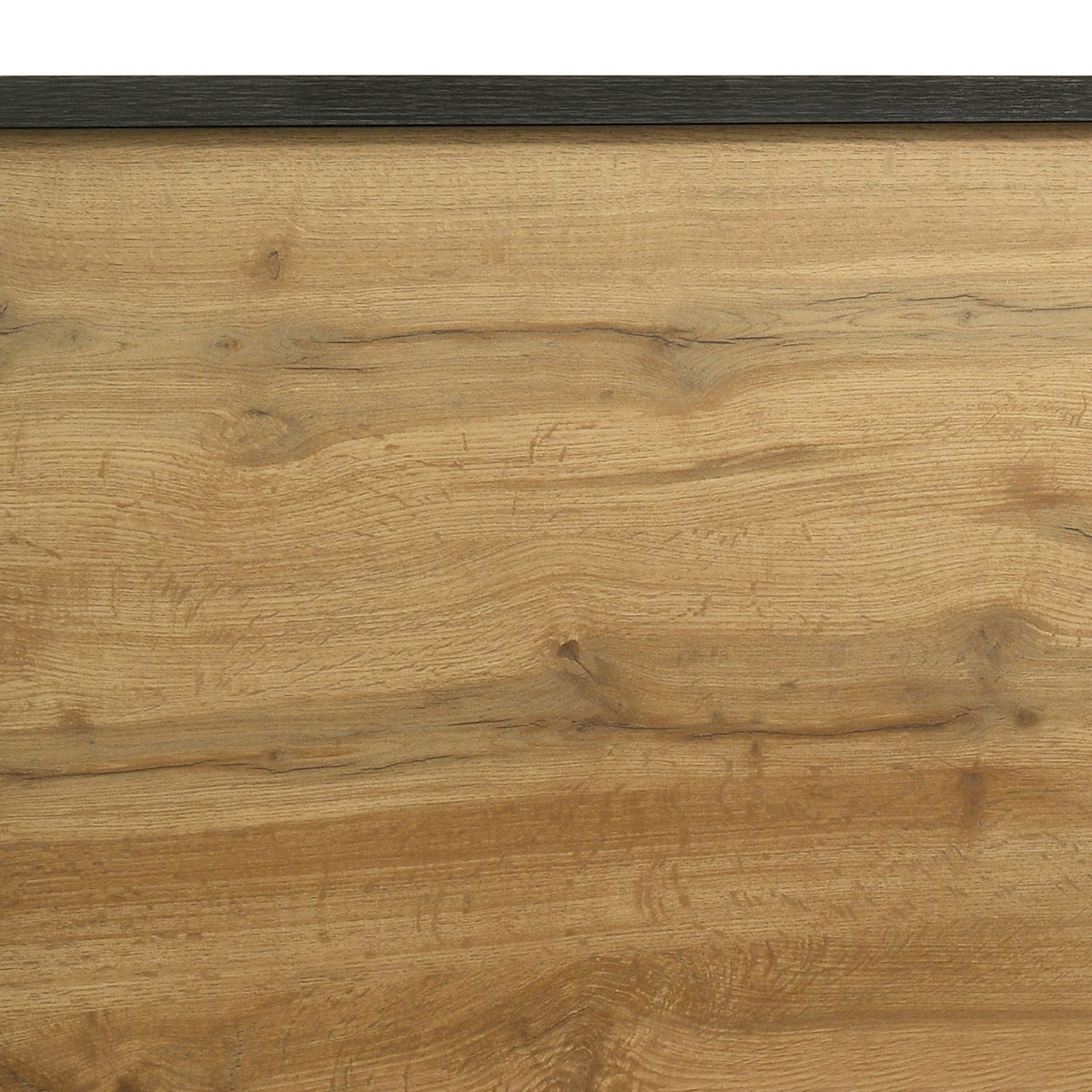 Georgina Panel Bed and Weathered Wood Finish
