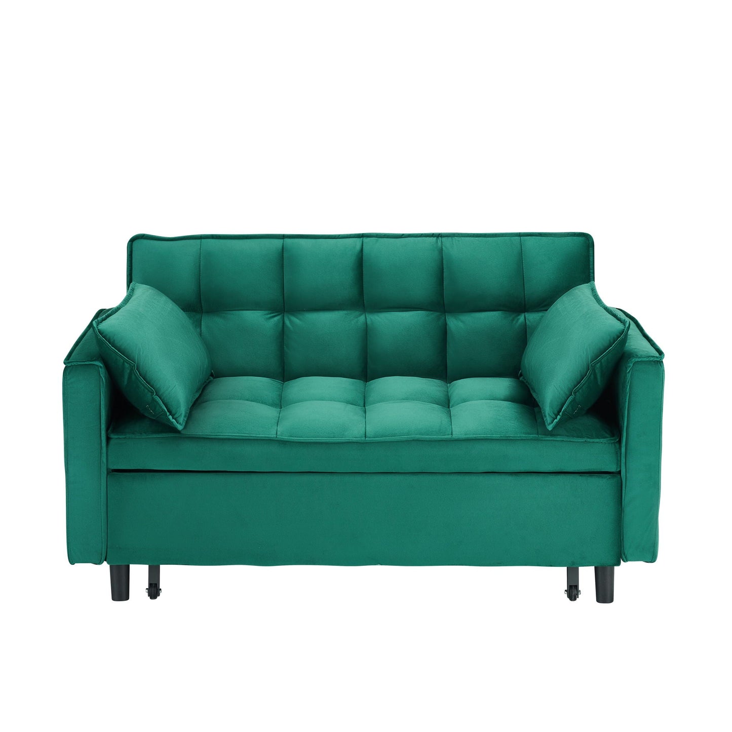 Large 3 In 1 Sofa Bed and Velvet Living Room