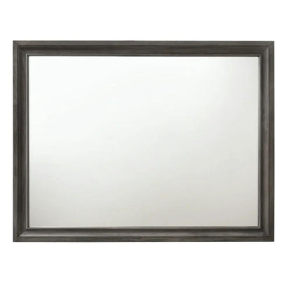 Naima Mirror Minimalist Wood Frame for Space