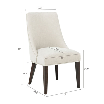 Modern Rubberwood Dining Armchair for Living