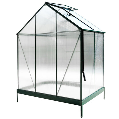 Heavy Duty Polycarbonate Greenhouse Kit and Door