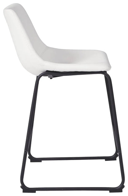 Centiar Upholstered Barstool Set of Two Dining