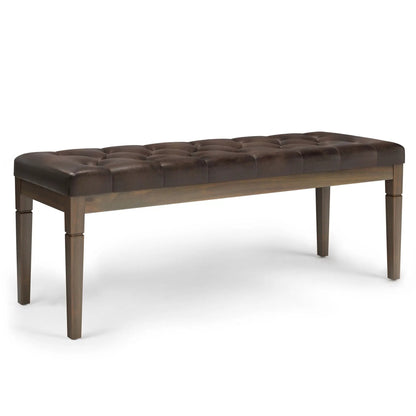 Waverly Upholstered Tufted Ottoman Bench