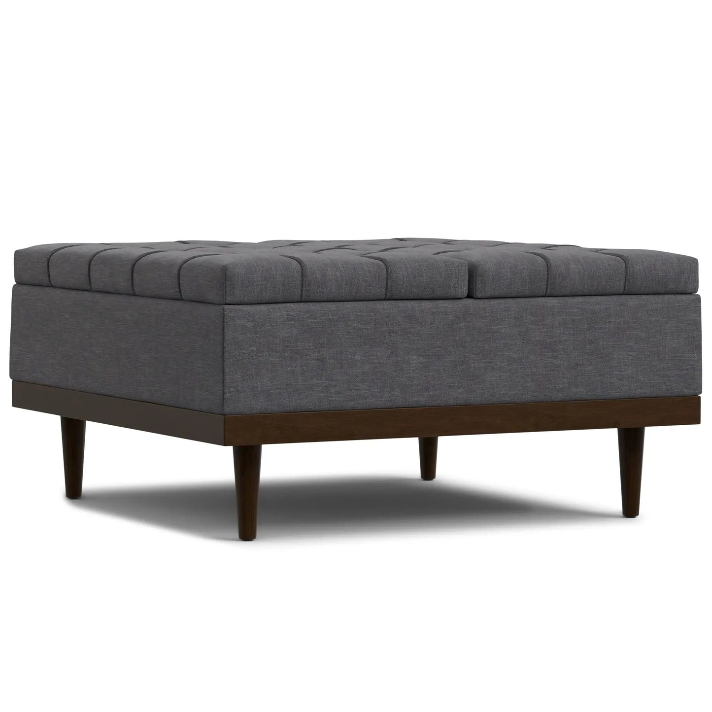 Mariah Upholstered Lift Top Table Storage Ottoman