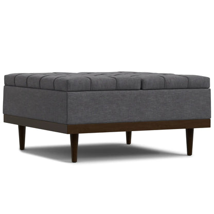 Mariah Upholstered Lift Top Table Storage Ottoman