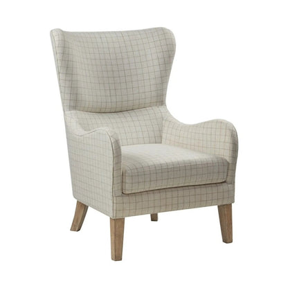 Arianna Swoop Wing Chair with Classic Wing Back