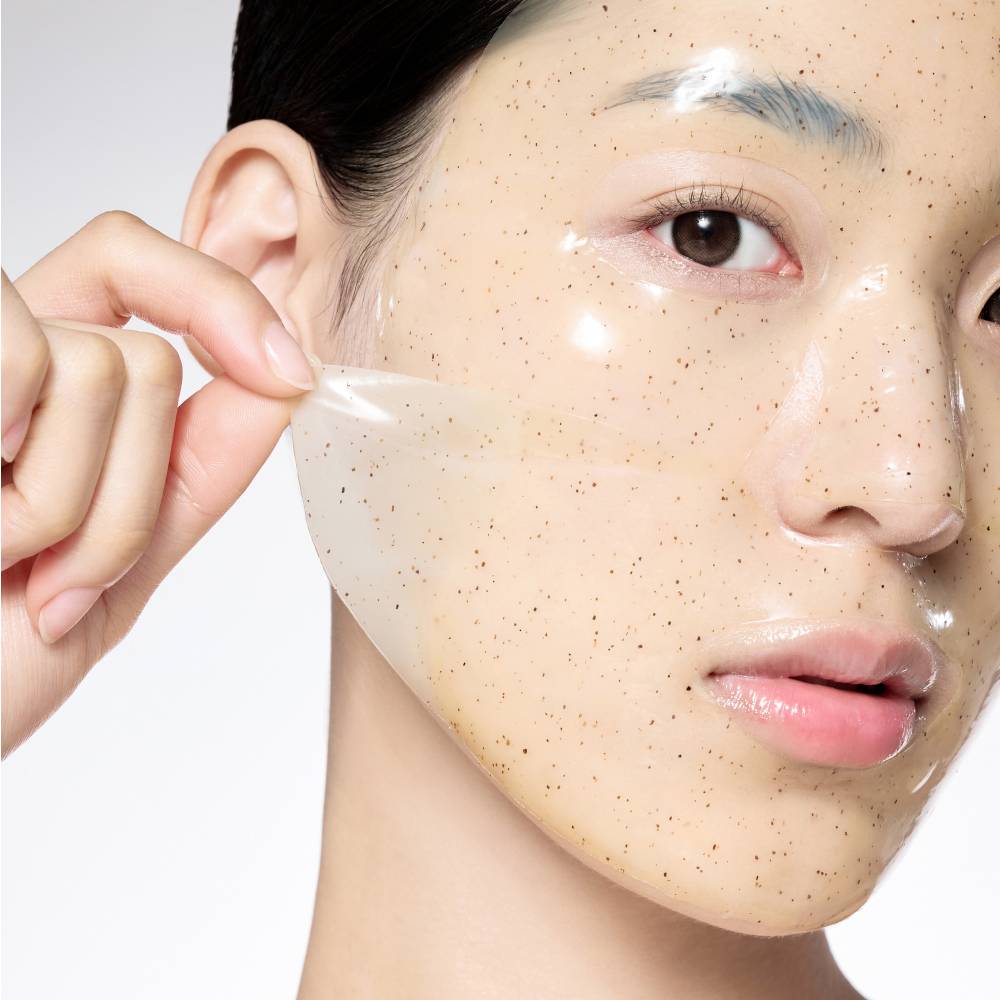 Celimax JI WOO GAE Cica 2-Step Gel Mask facial sheet mask with brown speckled gel Seoulia on Tampa Home & Garden Store