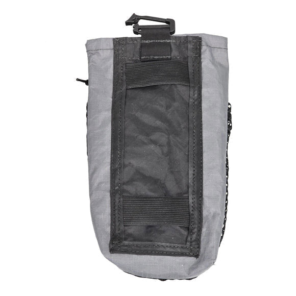 Cell phone pouch for backpack shoulder strap with zipper, gray, Hilltop Packs LLC on Tampa Home & Garden Store
