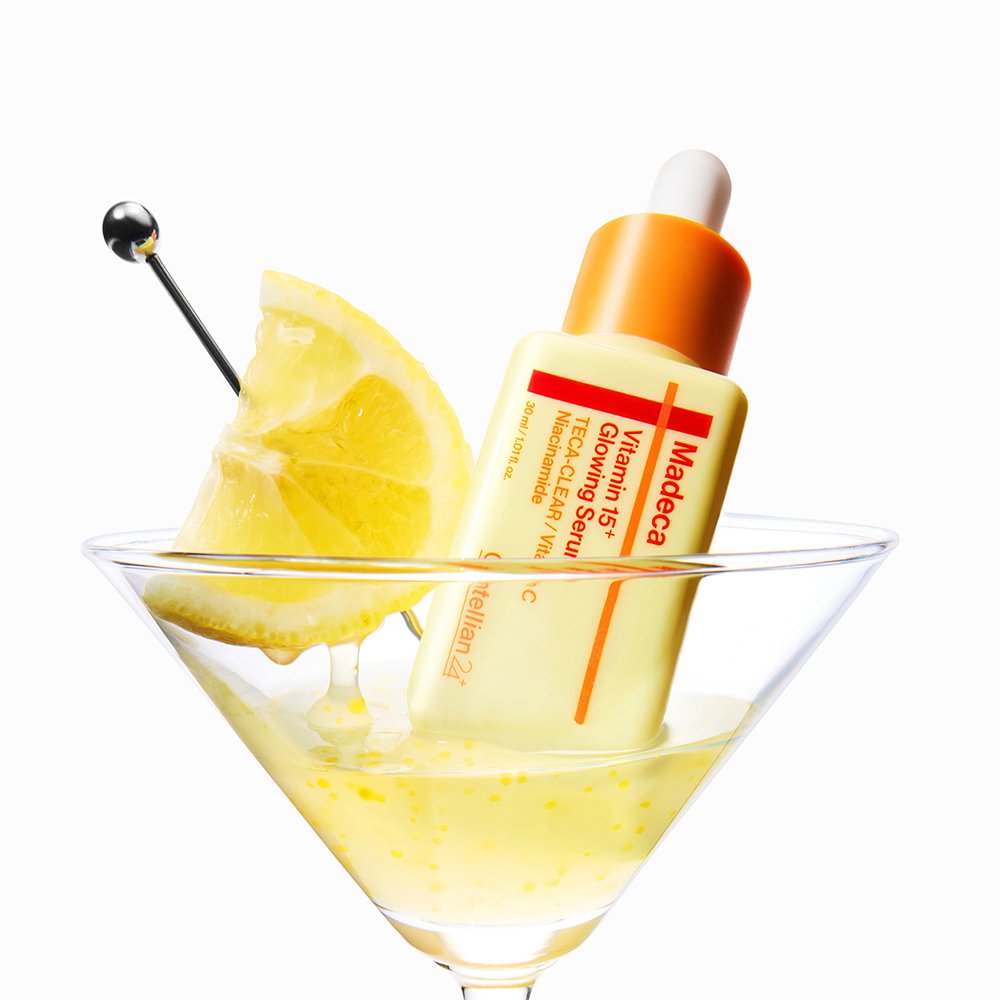 Serum bottle CENTELLIAN24 Madeca Vitamin 15+ Glowing Serum 30ml orange cap on Tampa Home & Garden Store