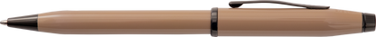 Century II Earthy Beige ballpoint pen by A.T. Cross with black clip on Tampa Home & Garden Store