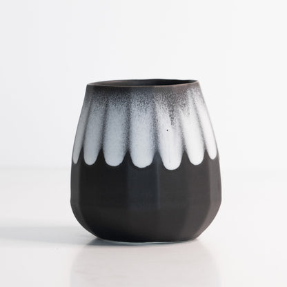 Ceramic Stemless Wine Glasses Set of Two