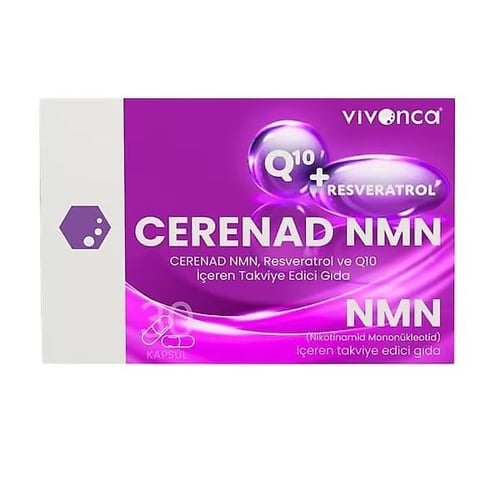 Cerenad NMN 30 capsules purple box vitamin & supplement Beauty Care Bag with Q10 + Resveratrol on Tampa Home & Garden Store