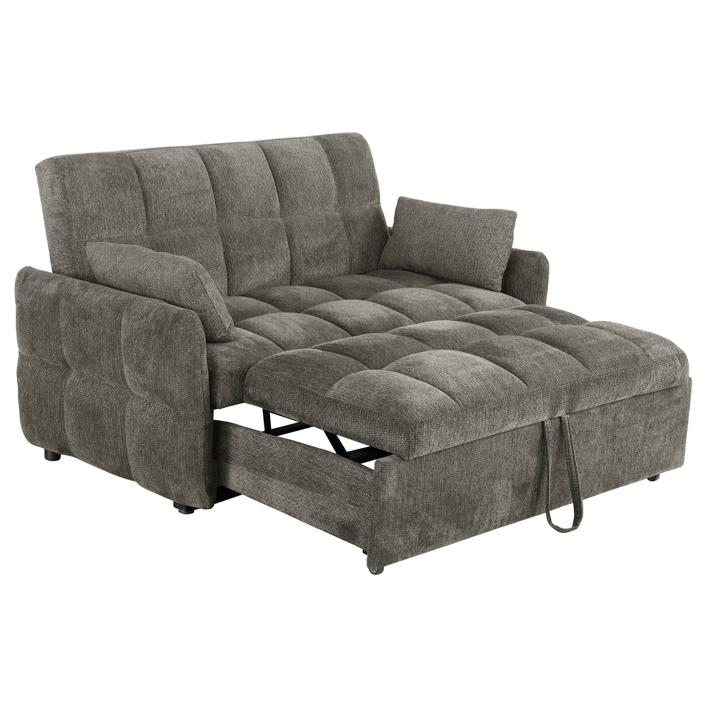 Alvara Tufted Pull Out Sofa With Memory Foam