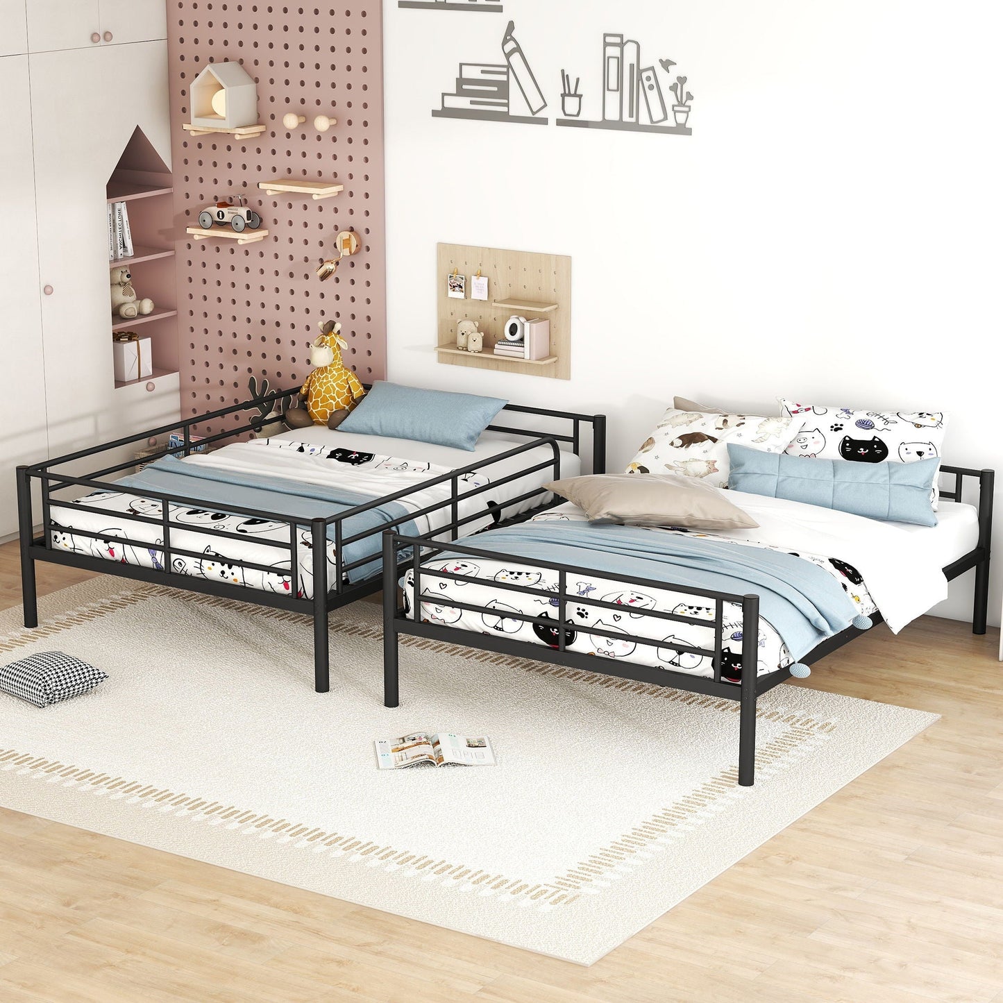 Durable Steel Bunk Bed For Kids And Teens