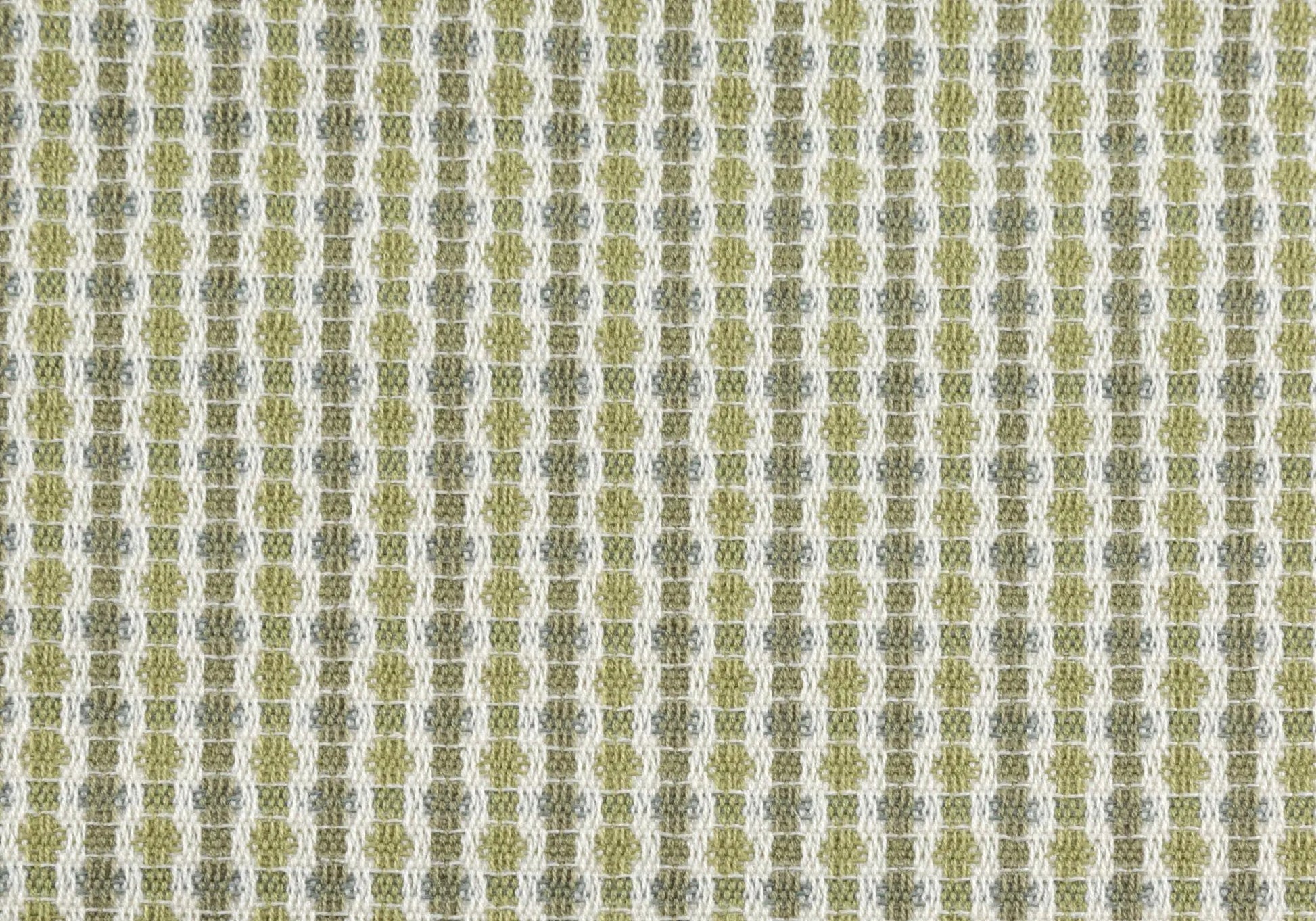 Square decorative throw pillow with olive and white woven lattice fabric Unique Piece Furniture on Tampa Home & Garden Store
