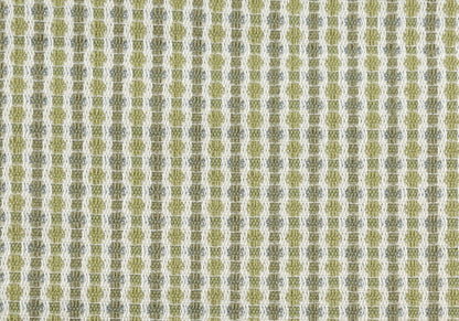 Square decorative throw pillow with olive and white woven lattice fabric Unique Piece Furniture on Tampa Home & Garden Store