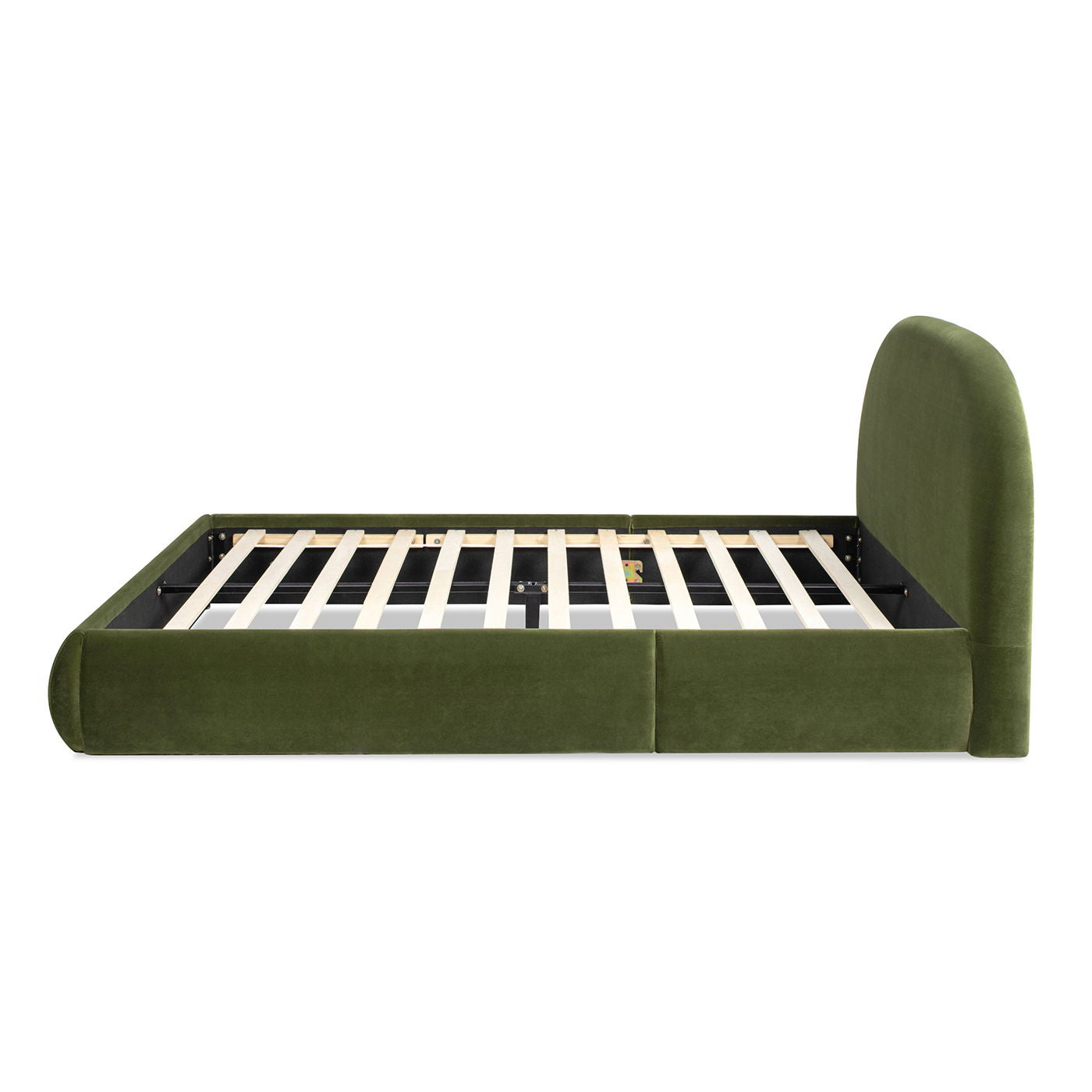 Archie Puffy Upholstered Platform Bed and Frame