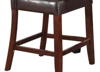Britney Counter Height Chair Set of 2 by Unique Piece Furniture in espresso wood on Tampa Home & Garden Store