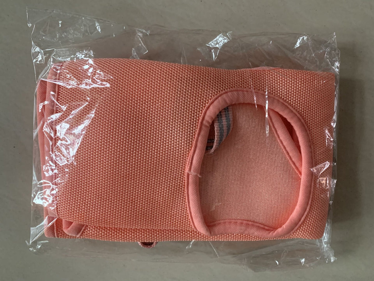 Nail trimming grooming hammock for small to medium cats and dogs in coral mesh fabric on Tampa Home & Garden Store