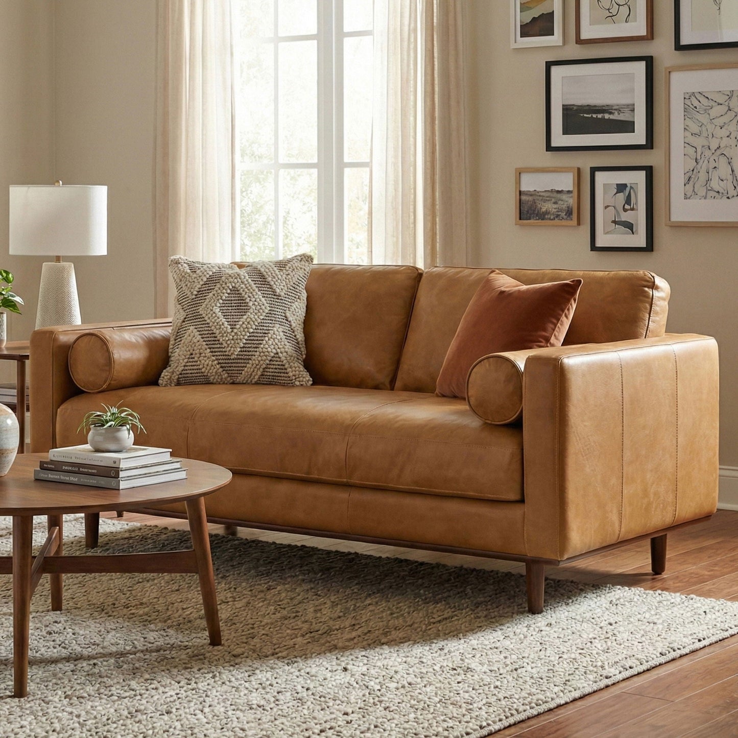Morrison and Recycled Fabric Upholstered Sofa