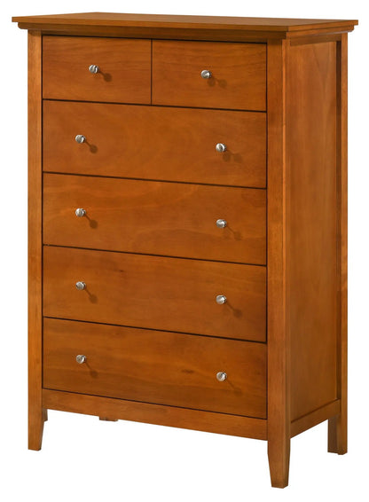 Hammond chest, oak finish accent chest with silver knob pulls on Tampa Home & Garden Store