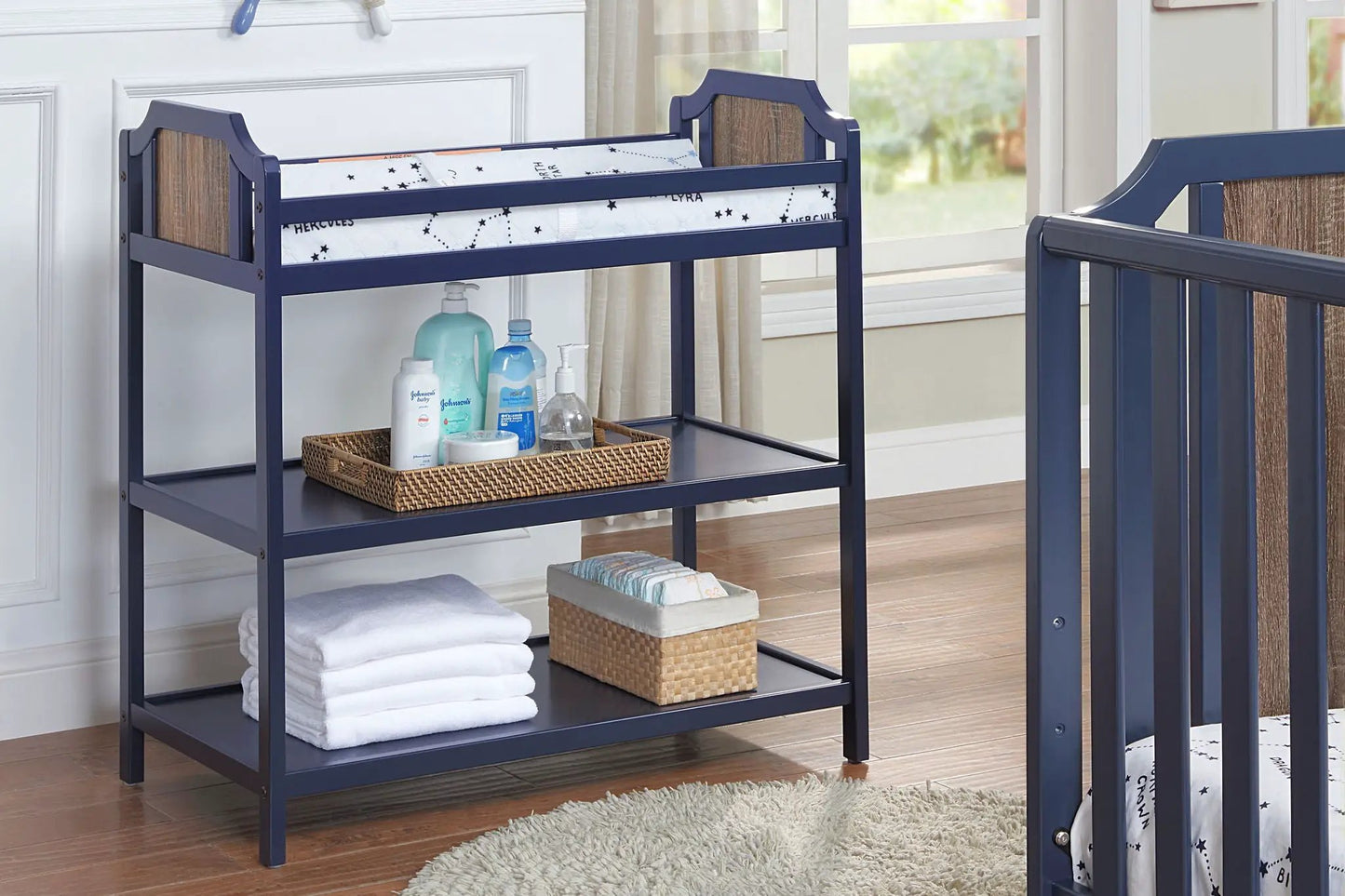 Brees Changing Table Safety Rails for Diapers